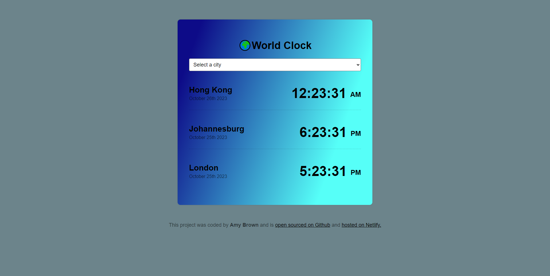 Clock app preview